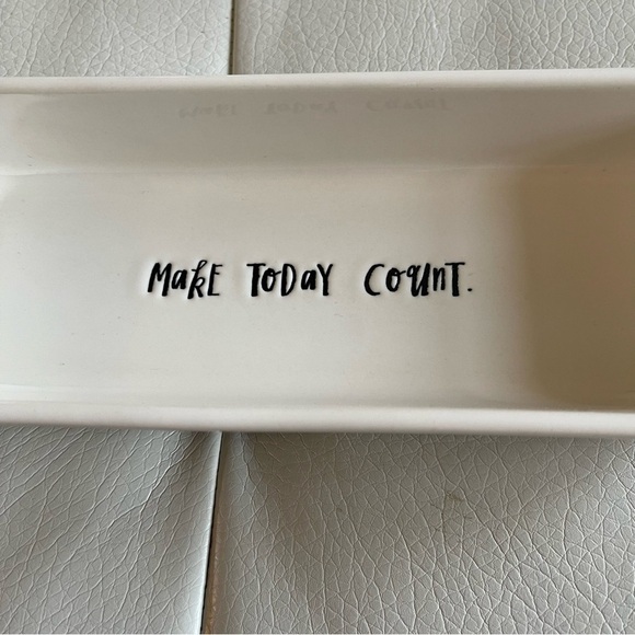 Rae Dunn "Make Today Count 123" Tray NWT - Picture 10 of 10